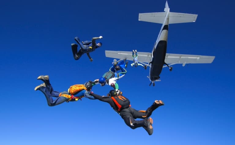 Saut en parachute à Buenos Aires