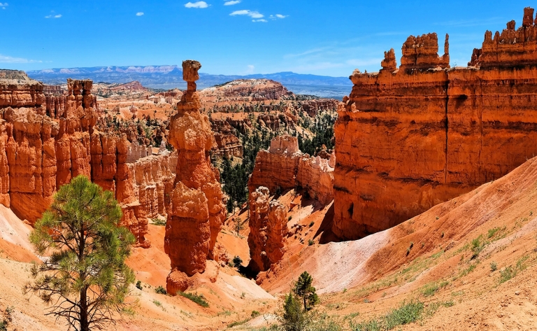 La beauté des hoodoos du parc national de Bryce Canyon